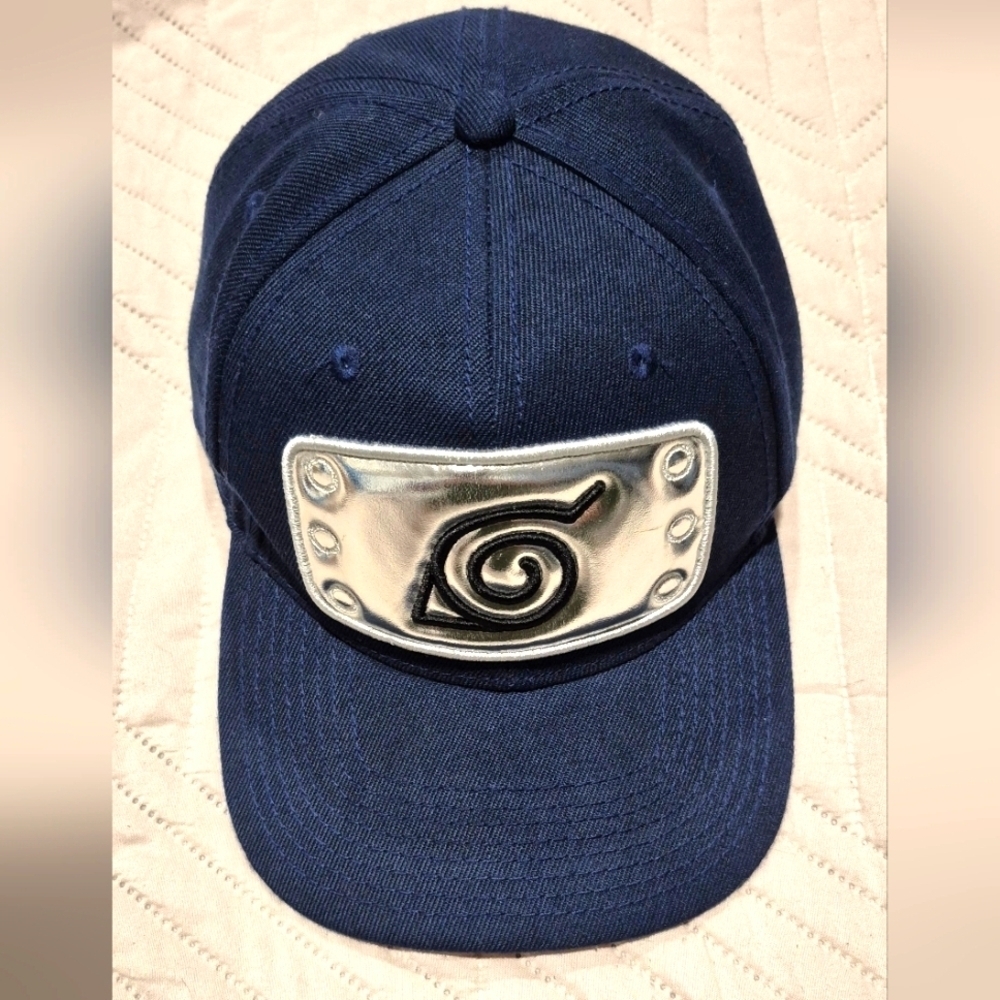 Naturo Navy Blue Cap with Silver